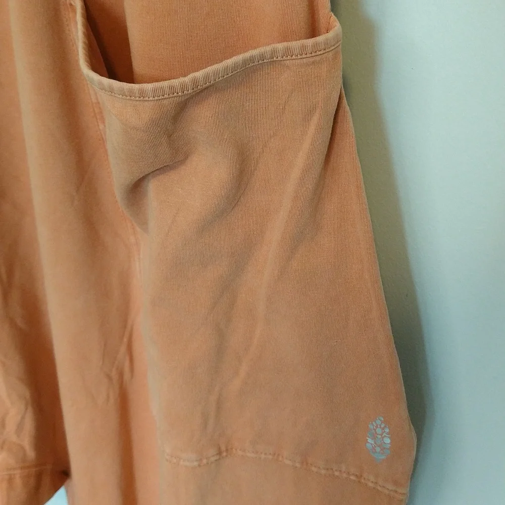Free People Hotshot Romper In Cedar (Earthy Terracotta Orange) - Picture 7 of 14